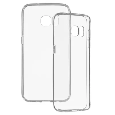 Smartphone-Hülle Transparente Flexible Silikonhülle Antirutsch für Samsung Galaxy S7