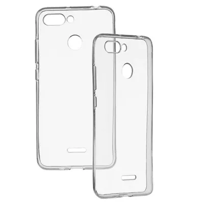 Smartphone-Hülle Transparentes Flexibles Silikon Antirutsch Ultradünn für Xiaomi Redmi 6