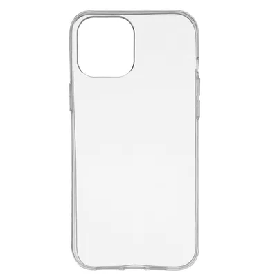 Schutzhülle transparente flexible Silikon Anti-Rutsch dünn für iPhone 12