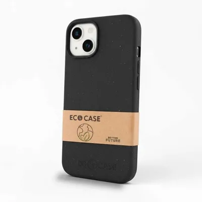 Smartphone-Hülle EcoCase Biologisch Abbaubar Schwarz für iPhone 13