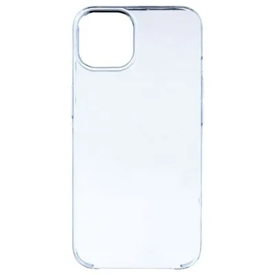 Transparente Antiyellow Schutzhülle aus Silikon für iPhone 14 Plus