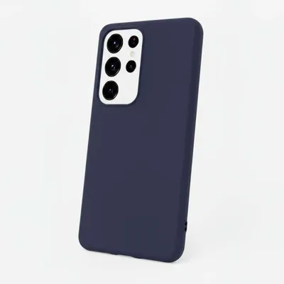 Ultraweiche Silikon-Schutzhülle Mikrofaser für Samsung Galaxy S23 Ultra