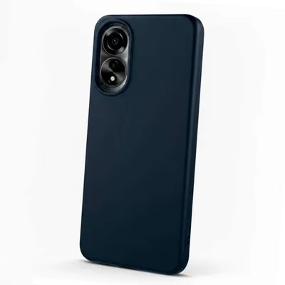 Funda für Smartphone Ultra Weich Silikon Mikrofaser Rutschfest für OPPO A17