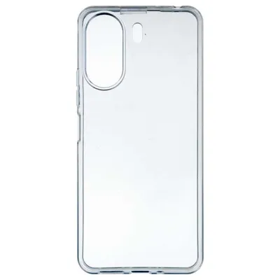 Funda für Smartphone Transparente Flexible Silikonhülle für Xiaomi Redmi 13C