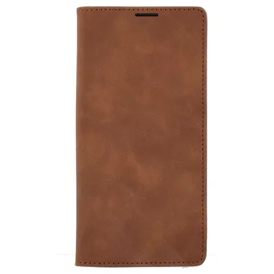 Funda für Smartphone Premium Book Braun Eleganter Schutz für Samsung Galaxy S24 Ultra