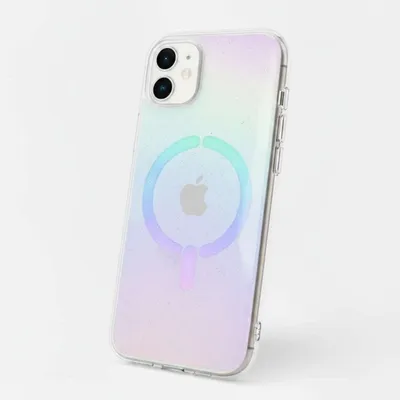 Handyhülle Purpurina Glitzer MagSafe Kompatibel für iPhone 12