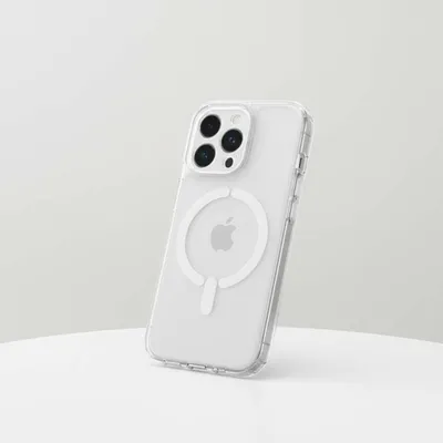 Transparente Anti-Gelb MagSafe TPU Schutzhülle für iPhone 15 Pro Max