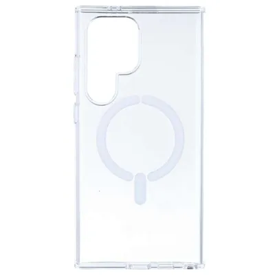 Funda Smartphone Transparent Antiyellow MagSafe TPU für Samsung Galaxy S24 Ultra