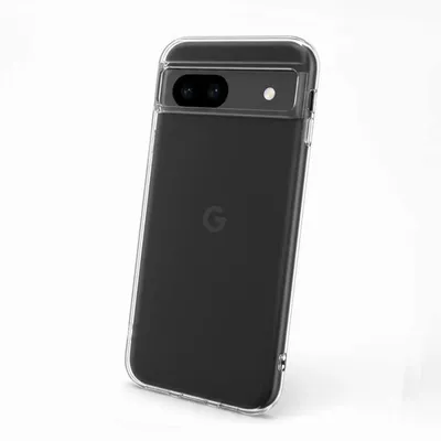 Smartphone-Hülle Transparente Flexible Silikon TPU Dünn Antirutsch für Google Pixel 8a