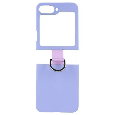 Ultra Weiche Ring Hülle La Casa de las Carcasas Malva für Samsung Galaxy Z Flip 7FE