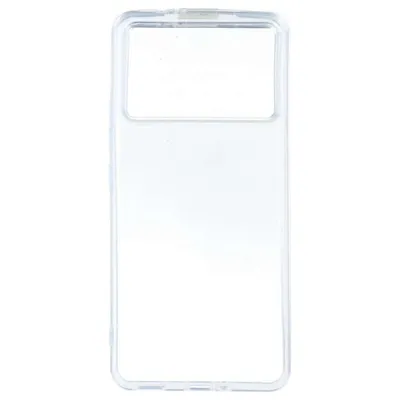 Smartphone-Hülle Transparenter Flexibler Silikon TPU Schutz für Xiaomi Poco F6 Pro