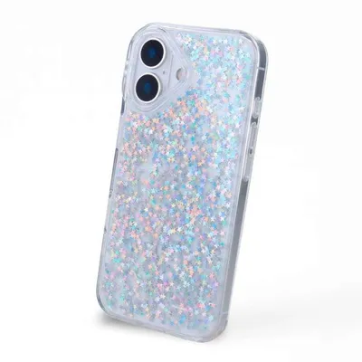 Smartphone-Hülle Glitter Premium Ultradünn Rundumschutz für iPhone 16