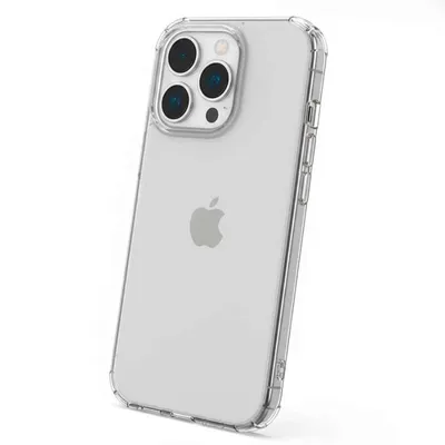 Verstärkte transparente TPU-Silikon-Schutzhülle für iPhone 16 Pro