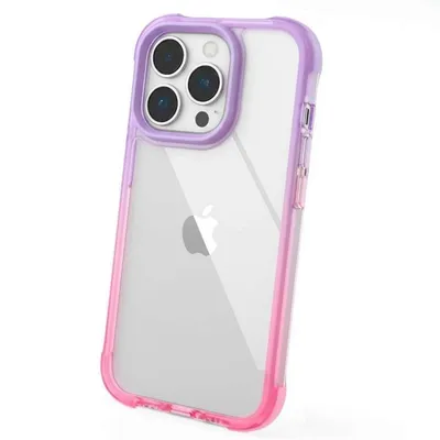 Bumper Schutzhülle Verstärkt Gradient Flexibles Silikon für iPhone 16 Pro