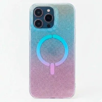 Ring Glitter Hülle Kompatibel mit MagSafe Premium-Schutz für iPhone 16 Pro