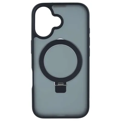 Ring Hülle MagSafe-kompatibel Schwarz mit Ring für iPhone 16 Plus