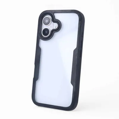 360 Grad Schutzhülle Stoßfest Silikon Verstärkt Ultra-Dünn für iPhone 16 Plus