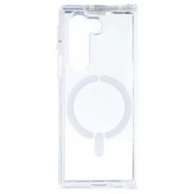 Transparente Hülle mit Logo MagSafe-kompatibel für Samsung Galaxy Z Fold 6