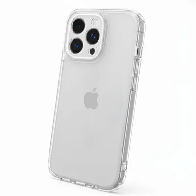 Verstärkte Antiyellow Schutzhülle TPU Polycarbonat Transparent für iPhone 14 Pro