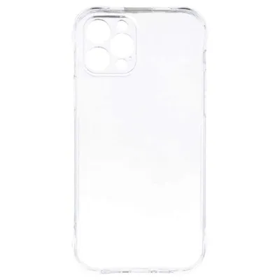 Funda Smartphone Hülle Transparent Verstärkt Anti-Gelb TPU PC für iPhone 12 Pro