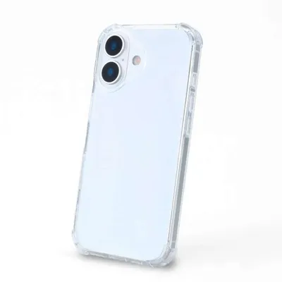 Verstärkte Antiyellow Schutzhülle Transparent TPU Polycarbonat für iPhone 16