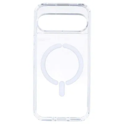 Transparente Schutzhülle mit Logo, MagSafe-kompatibel für Google Pixel 9