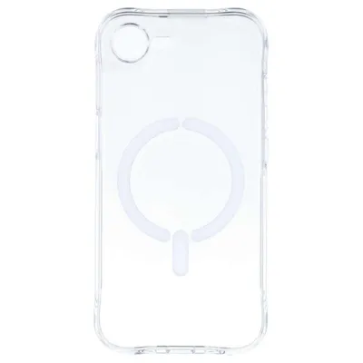 Verstärkte Antiyellow Hülle MagSafe-kompatibel transparent für iPhone 17e