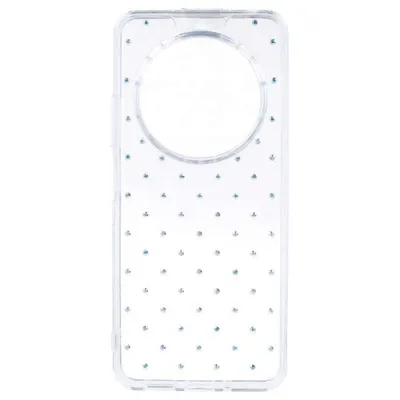 Funda für Smartphone Brillantes Transparentes TPU Silikon Verstärkt für Xiaomi Redmi 14c