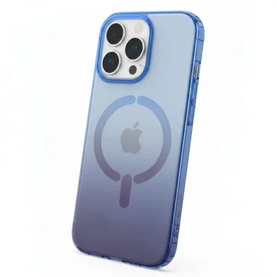 Antiyellow Gradient Hülle MagSafe-kompatibel TPU Transparent für iPhone 13 Pro