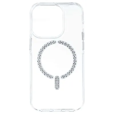 Smartphone-Hülle Antiyellow MagSafe Strass Flexibles Silikon für iPhone 14 Pro Max
