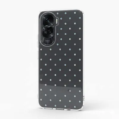 Brillante TPU Silikon Schutzhülle Transparent Stoßfest für Honor 90 Lite