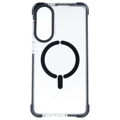 Handyhülle Bumper MagBattery MagSafe-kompatibel für Samsung Galaxy S25 Edge