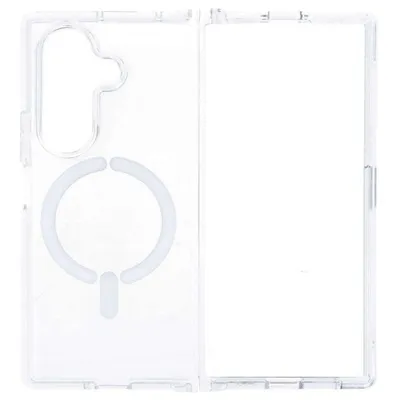 Transparente Hülle mit Logo MagSafe-kompatibel für Samsung Galaxy Z Fold 7