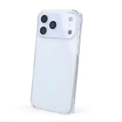 Funda Smartphone transparente verstärkt Anti-Gelb TPU PC für iPhone 17 Pro Max