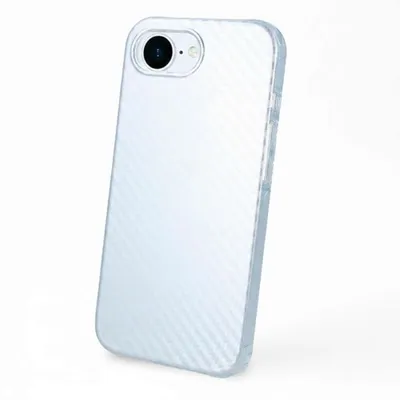 Smartphone-Hülle Carbon Magnetisch MagSafe Grau für iPhone 17e
