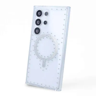 Glitzernde Hülle MagSafe-kompatibel für Samsung Galaxy S24 Ultra