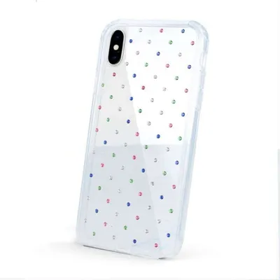 Glänzende Multicolor Transparent Schutzhülle aus Silikon für iPhone XR
