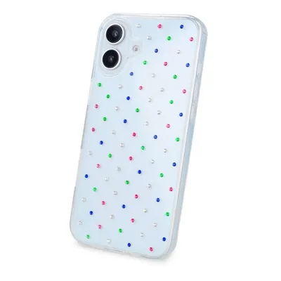 Glänzende Multicolor Transparente Schutzhülle für iPhone 16