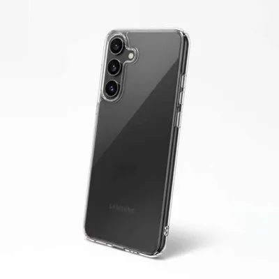 Transparente Antiyellow Schutzhülle Silikon für Samsung Galaxy S25 Fe
