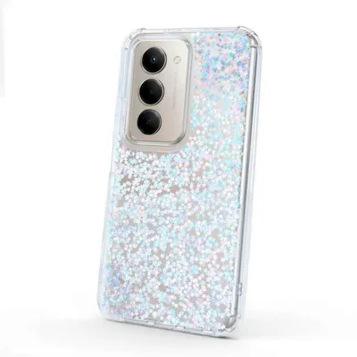 Smartphone-Hülle Glitter Premium Transparentes TPU Ultra-Leicht für Xiaomi Redmi 15