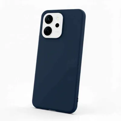 Ultraweiche Hülle La Casa de las Carcasas Dunkelblau für Oppo Reno 14f
