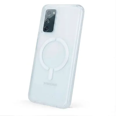 Funda für Smartphone Transparentes Logo MagSafe-kompatibel für Samsung Galaxy S20 FE
