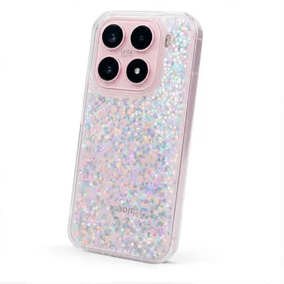 Handyhülle Glitter Premium Transparentes TPU Ultradünn für Xiaomi 15t Pro