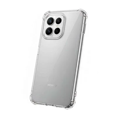 Robuste Hülle La Casa de las Carcasas TPU Transparent mit verstärkten Ecken für Honor 400 Smart