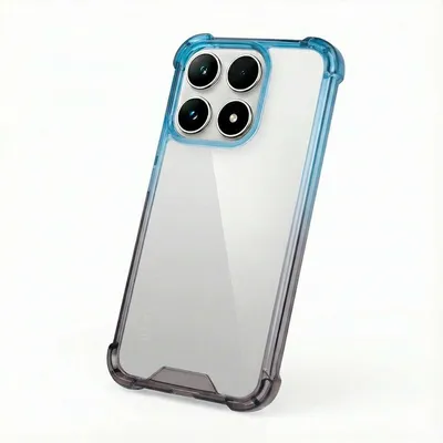Bumper Schutzhülle Verstärkt Gradient Silikon Stoßfest für Xiaomi 15t