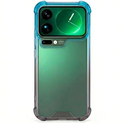 Bumper Hülle Verstärkt Flexible Silikon Farbverlauf für Xiaomi 17 Pro