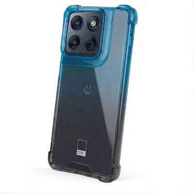 Bumper Hülle Verstärkt Flexibles Silikon Farbverlauf für Motorola Edge 70