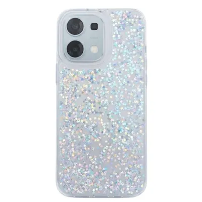 Funda für Smartphone Glitter Premium Silikon TPU Transparent für Oppo A6 Pro