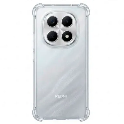 Funda Smartphone Hülle Verstärkt Transparentes TPU für Xiaomi Redmi Note 15 4G