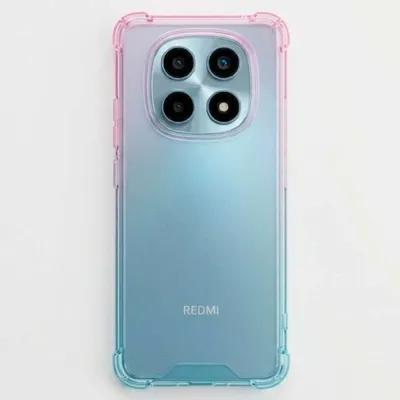 Funda Smartphone Bumper Verstärkt Farbverlauf Silikon Flexibel für Xiaomi Redmi Note 15 4G